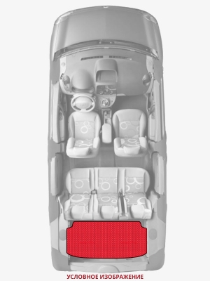 ЭВА коврики «Queen Lux» багажник для Scion xD